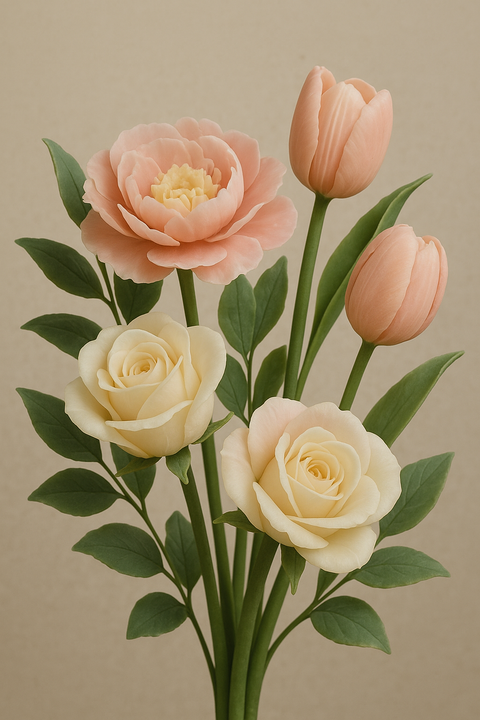 Flores de cera: técnicas para lograr un realismo sorprendente