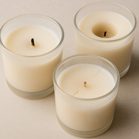 Cómo evitar errores al hacer velas caseras: guía práctica para solucionar túneles, grietas y más