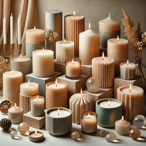 Explorando los Encantos y Desafíos de las Mezclas de Cera para Velas: Un Acercamiento a los “Blends”