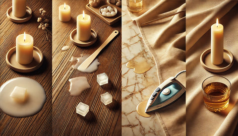 Cómo limpiar cera derramada en diferentes superficies sin dañarlas