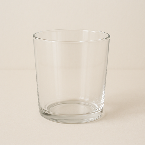 Tarro redondo recto 360ml sin rosca