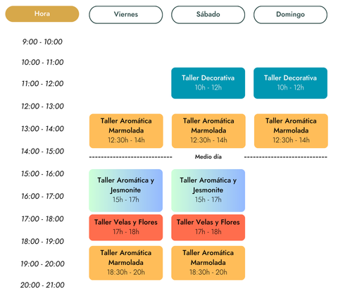 Horario-semanal-talleres-velas-2025
