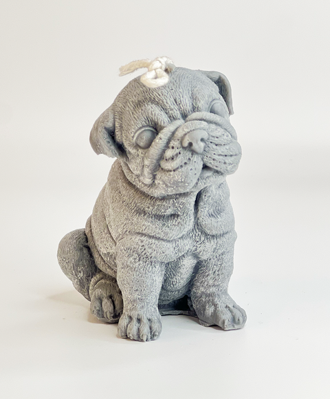 Vela de Perrito Bulldog Inglés Mediana