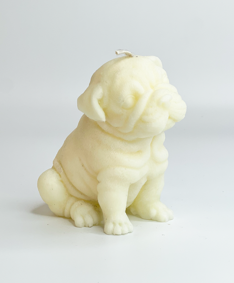 Vela de Perrito Bulldog Inglés Mediana