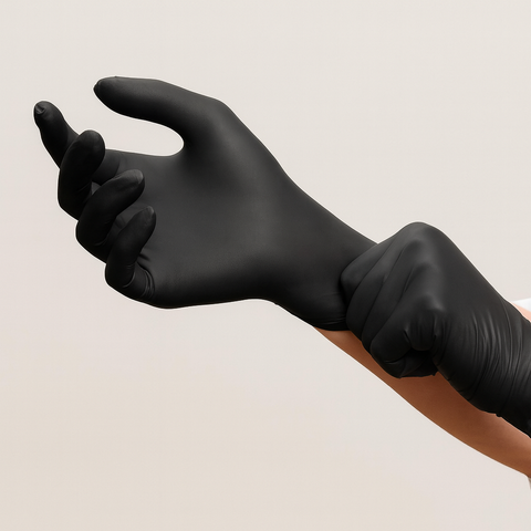 Guantes de nitrilo desechables