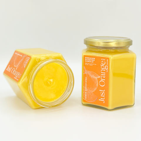 Vela Nº02 Just Orange