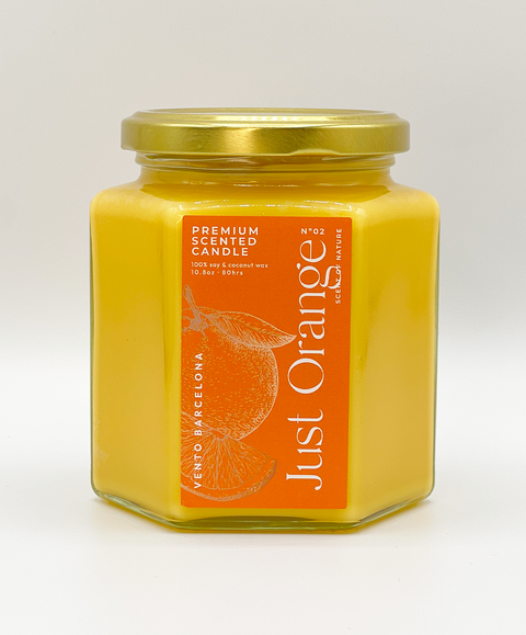 Vela Nº02 Just Orange