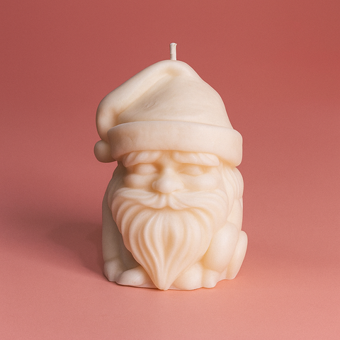 Vela Cabeza de Papá Noel Gigante