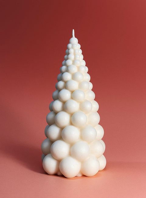Vela Arbol Navideño con Esferas