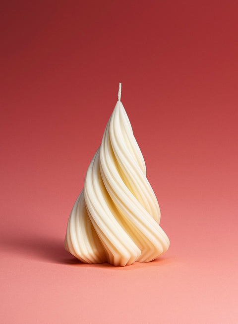 Vela Árbol Navideño en Espiral