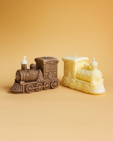 Vela de Tren Navideño