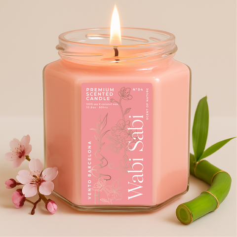 Vela Nº04 Wabi Sabi