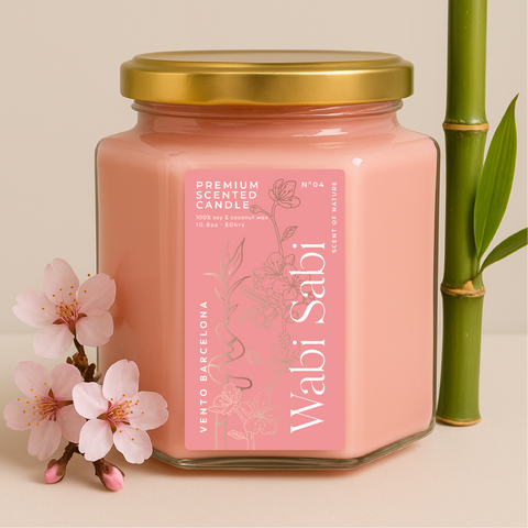 Vela Nº04 Wabi Sabi