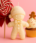 Vela Gingerbread Navideño con Piruleta y Cupcake Vento Barcelona