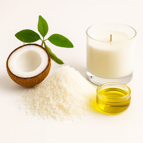 Cera de Soja y Coco 45 para Velas Aromáticas Premium