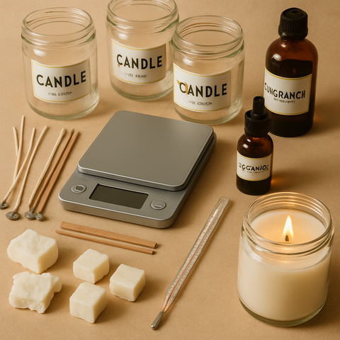 Kit para hacer velas aromáticas