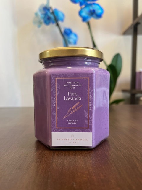 Vela Nº17 Pure Lavanda