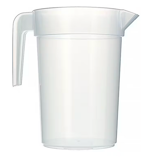 Jarra de plástico desechable 1L