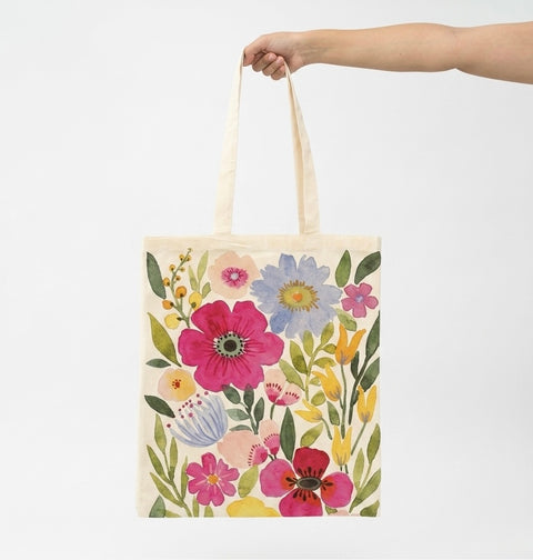 Tote Bag, Art and Wine/Coffee